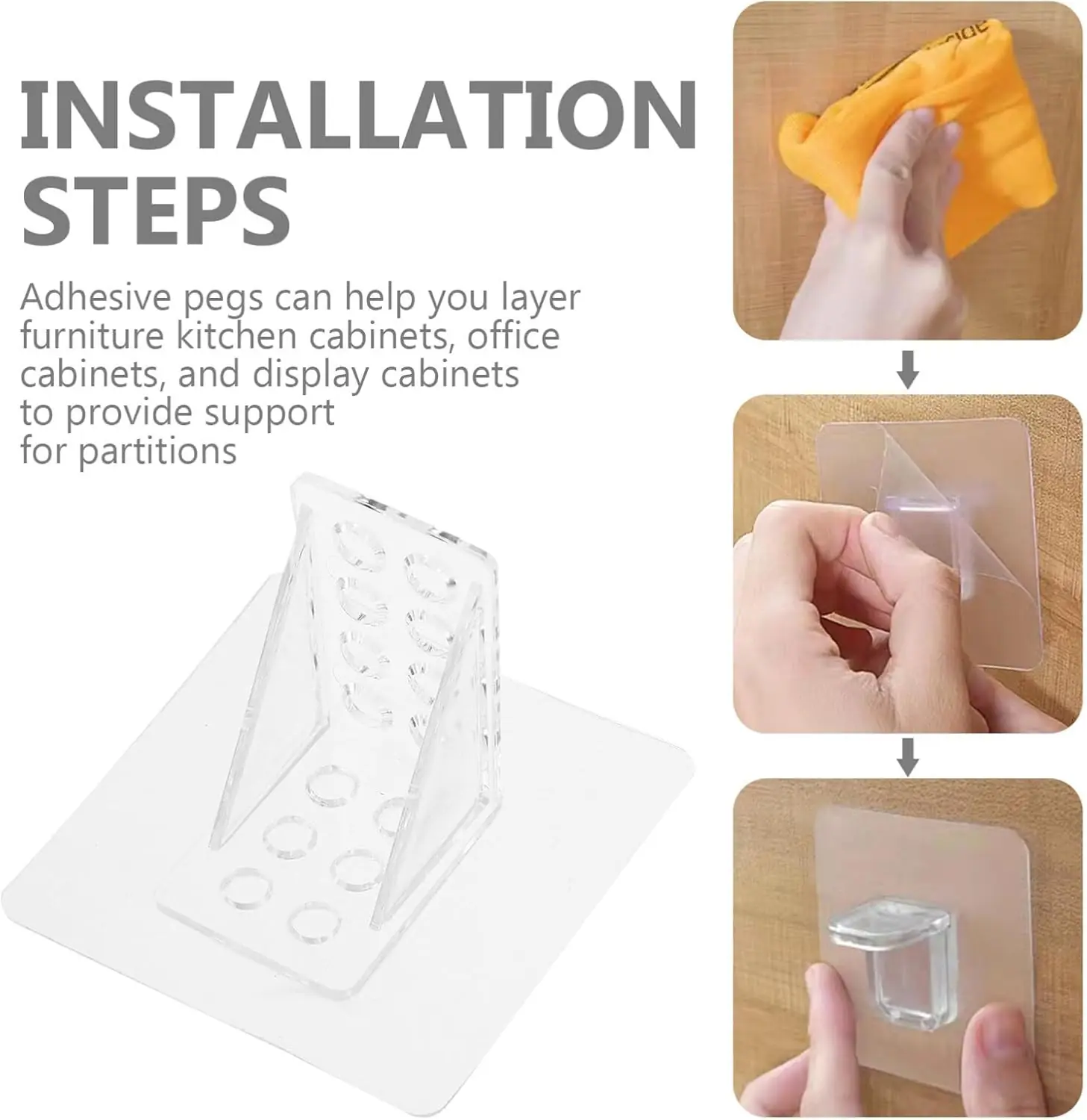 Cabinet Support Sticker